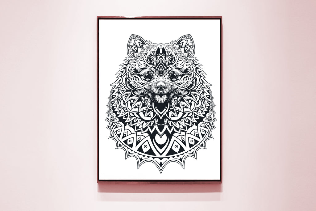 Tribal Pomeranian