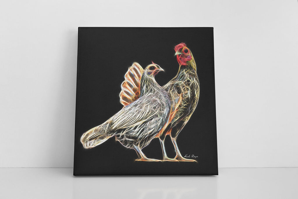 Sebright Couple