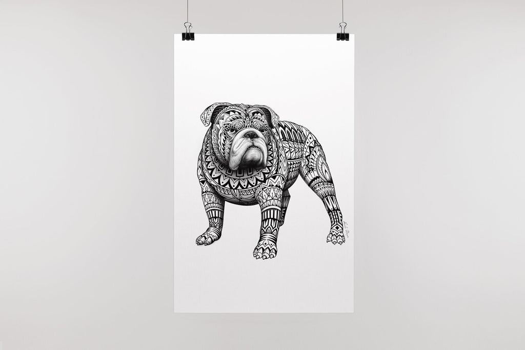 Tribal English Bulldog