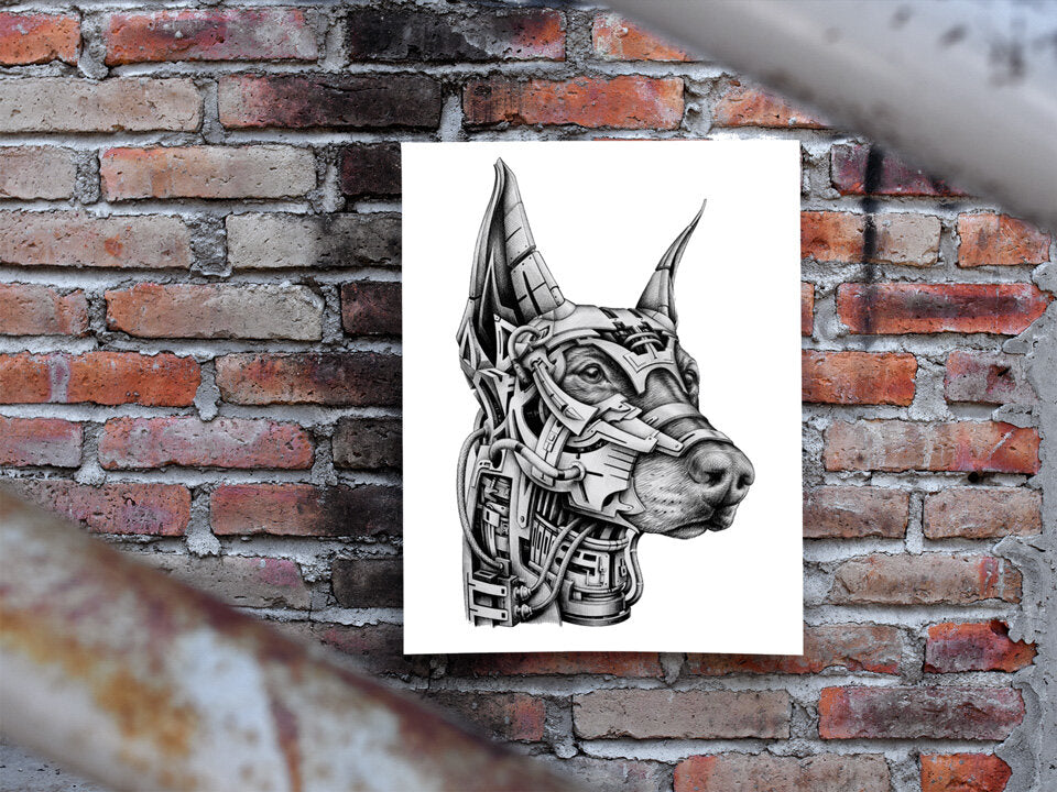 When Worlds Collide - Mecha Doberman