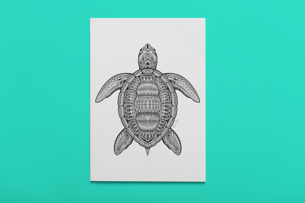 Tribal Sea Turtle