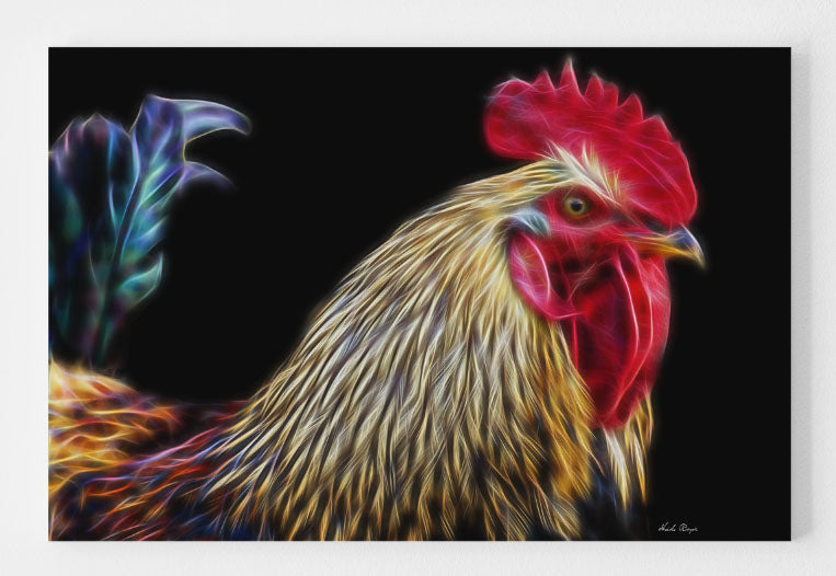 Colorful Rooster Version 3