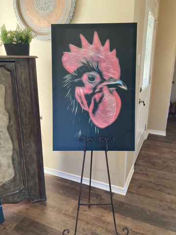 Stallone - The Black Maran Rooster