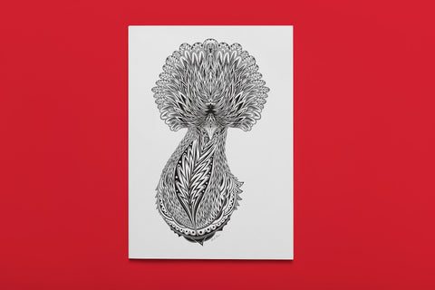 Tribal Polish Hen