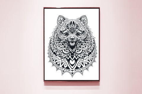Tribal Pomeranian
