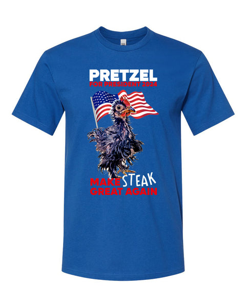 Pretzel For President 2024! The Tshirt is HERE!
