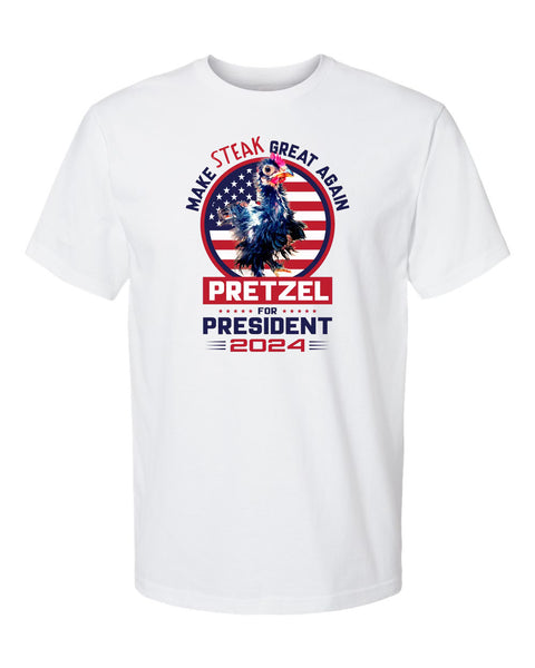 Pretzel For President 2024! The Tshirt is HERE!