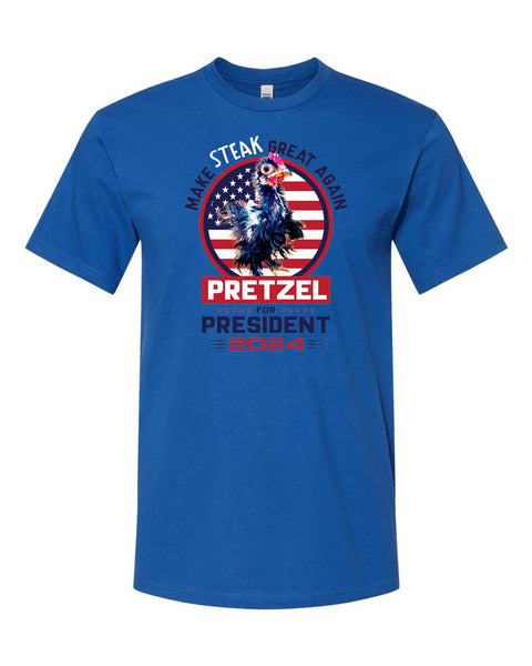 Pretzel For President 2024! The Tshirt is HERE!