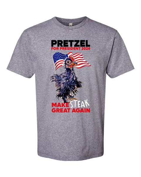 Pretzel For President 2024! The Tshirt is HERE!