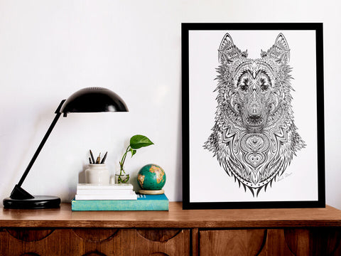Tribal Rough Collie