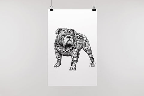 Tribal English Bulldog