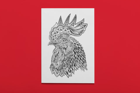 Tribal Rooster