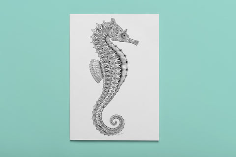 Tribal Seahorse