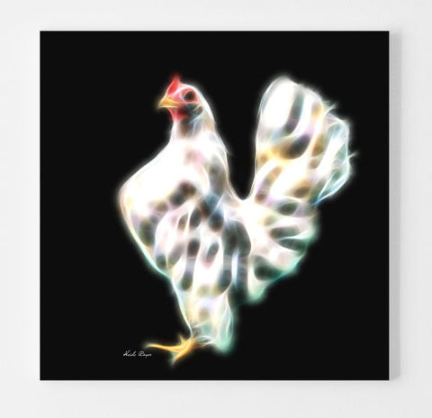 White Serama Hen