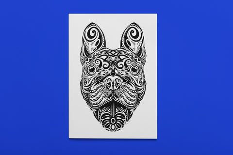 Tribal French Bulldog