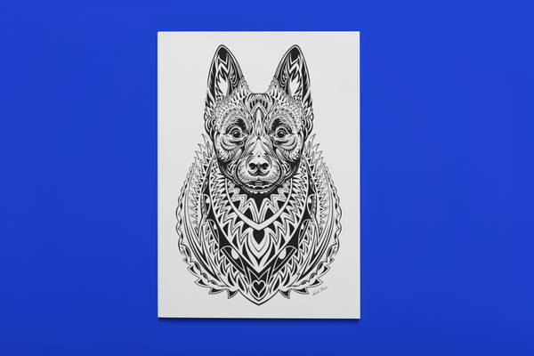 Tribal Schipperke