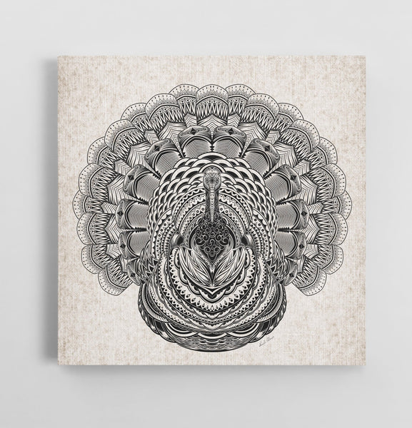 Tribal Turkey - Canvas Art