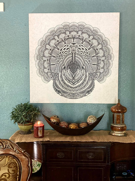 Tribal Turkey - Canvas Art